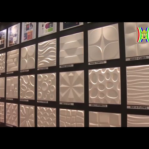Tấm ốp 3D WallArt trong chương trình Thương Hiệu Mạnh – Đài TH Hà Nội